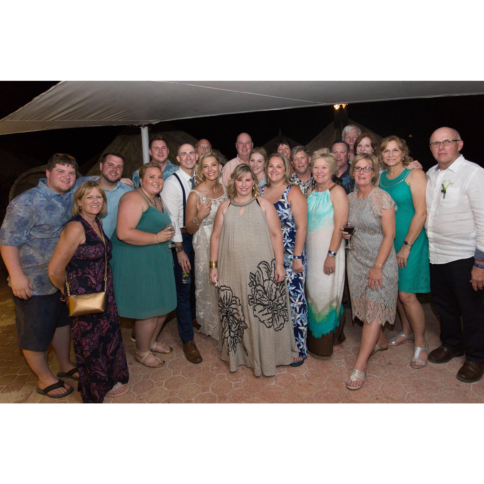Celebrating Andrea and Mike's wedding in Aruba!