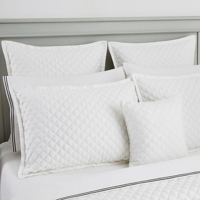 Hudson Park Collection - Hudson Park Double Diamond Coverlet, King - 100% Exclusive