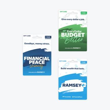 Ramsey+ One-Year Membership Gift Card
