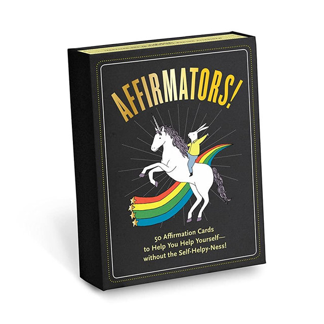 Affirmators! 50 Affirmation Cards to Help You Help Yourself - Without The Self-Helpy-Ness!