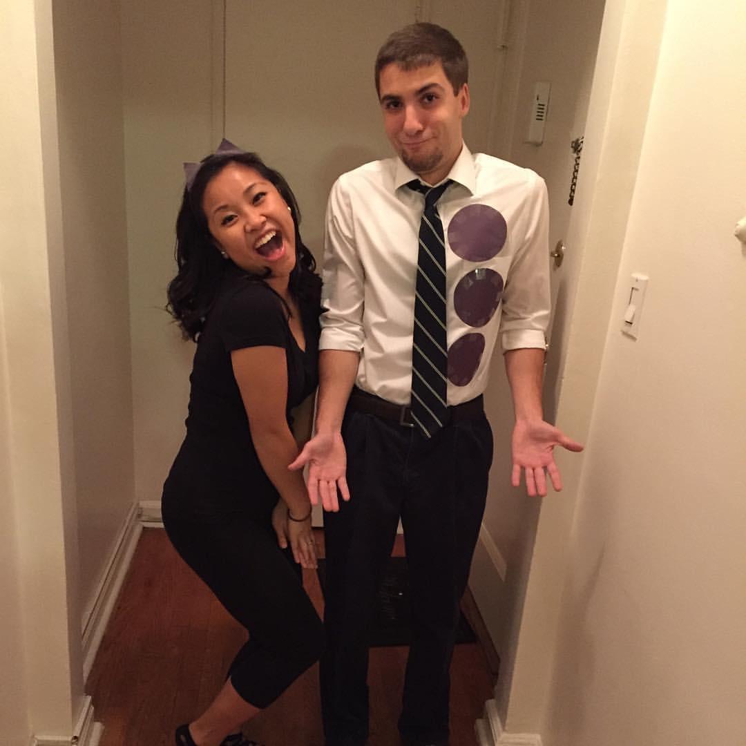 Halloween 2015 as Jim and Pam