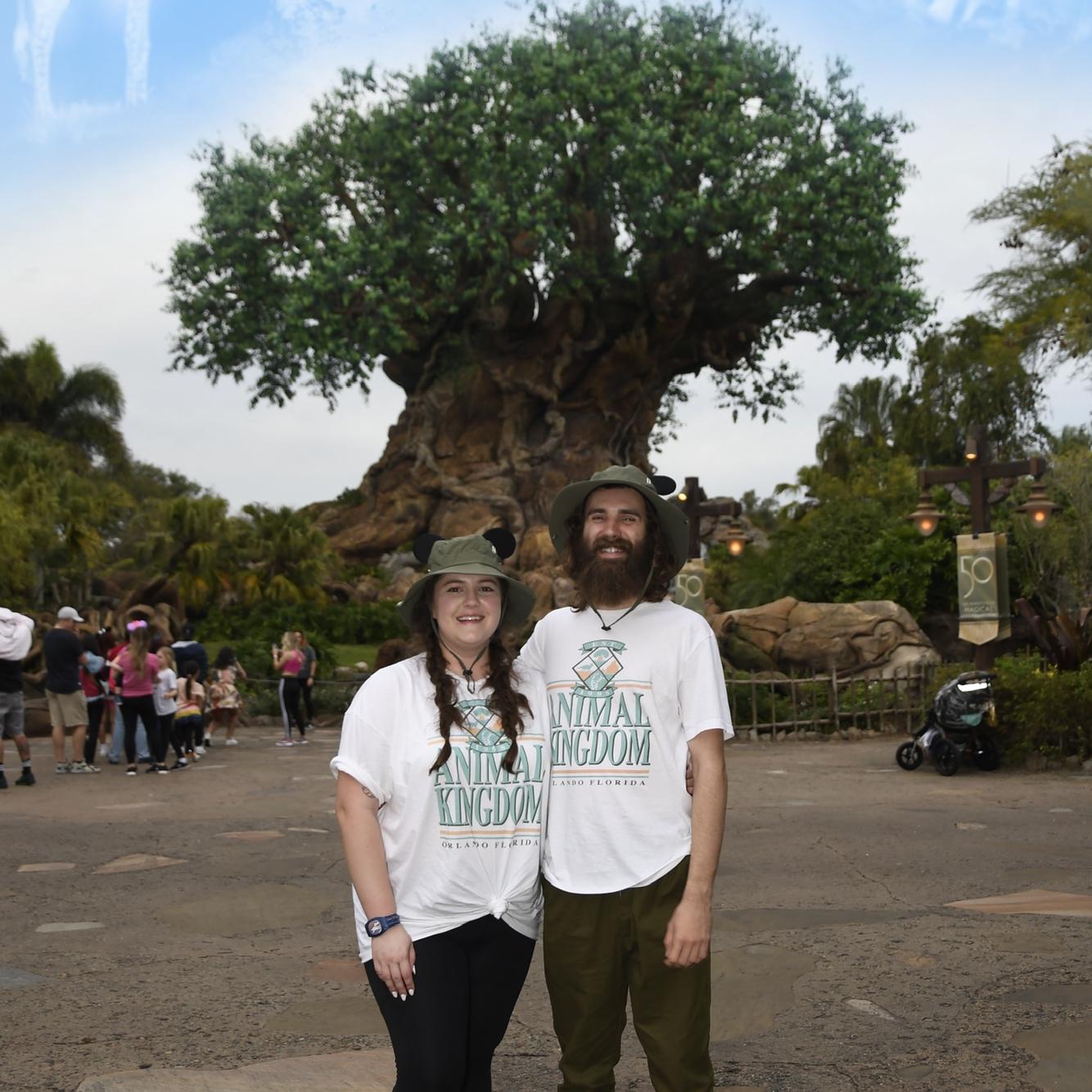 The first day of our best Disney Trip together!! Animal Kingdom was an absolute blast! Just a couple days before the ring. February 5, 2023