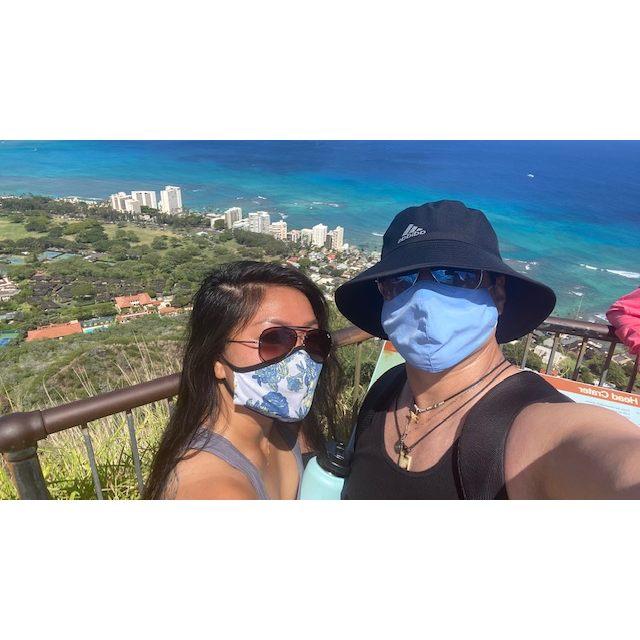 Successfully hiked Diamond Head in Hawaii!