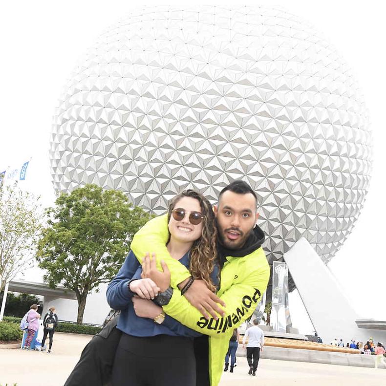 Shay is still getting used to Rocky being a Disney Adult!