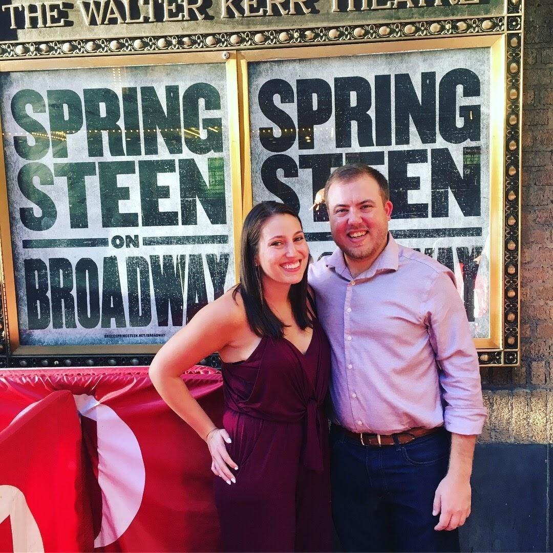 Our first concert was Bruce Springsteen in Atlanta! For our 2 year anniversary we saw The Boss again on Broadway - June 2018