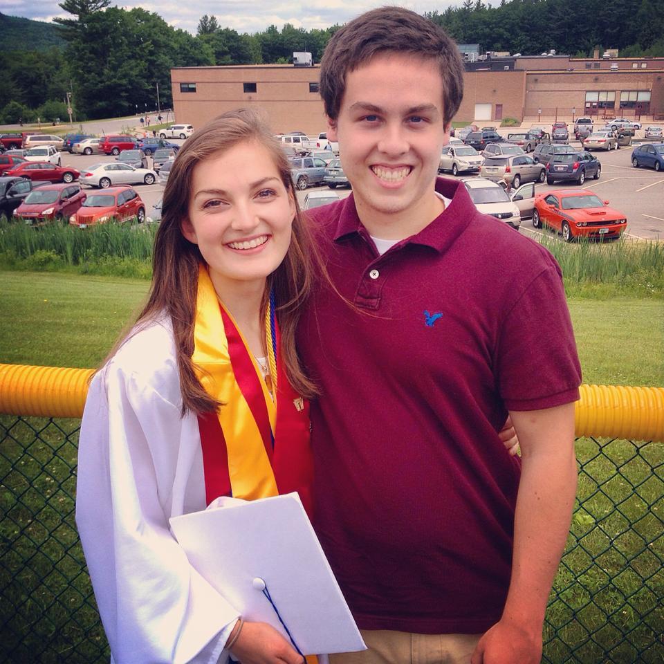 Becky's high school graduation in 2014!