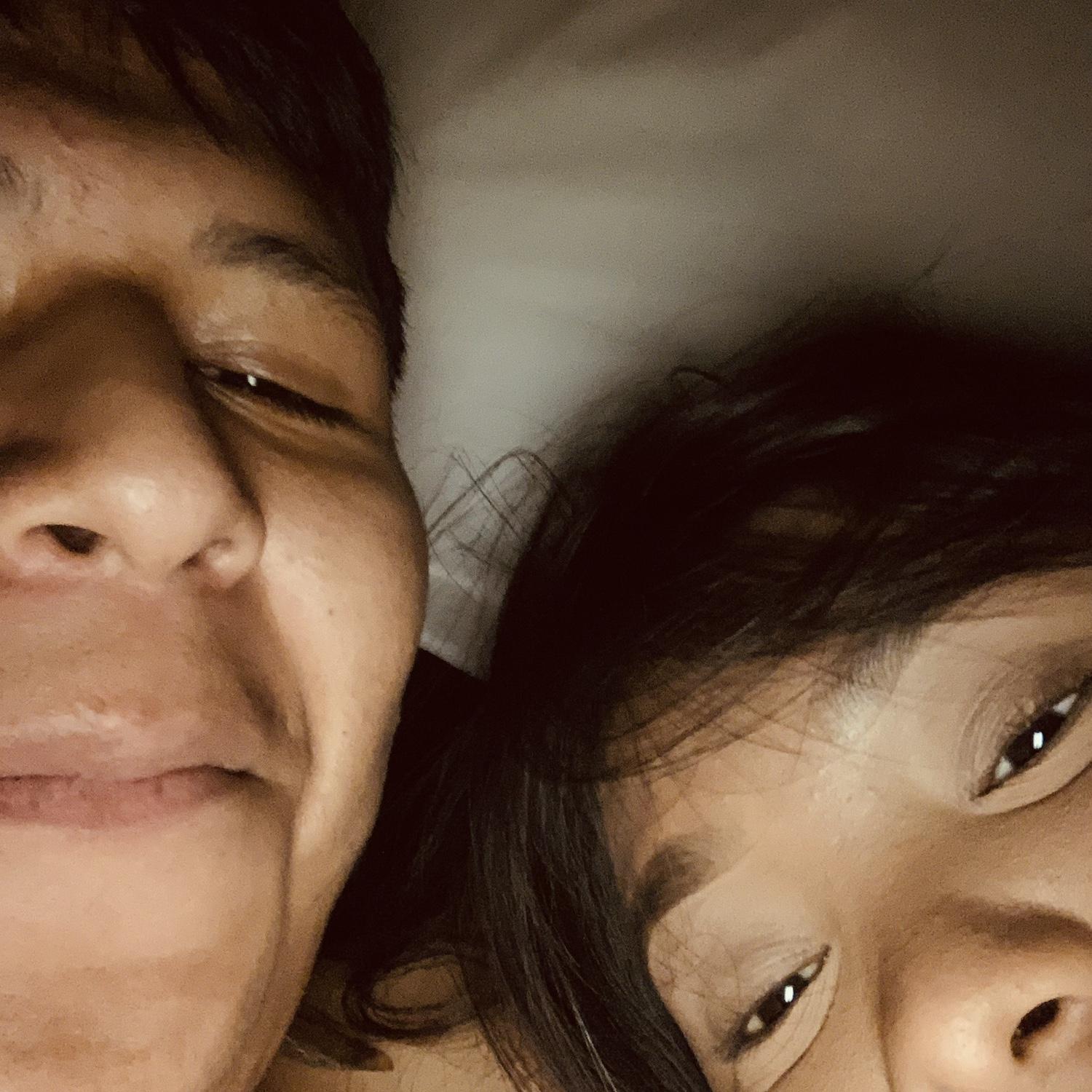 Being silly with each other 😜