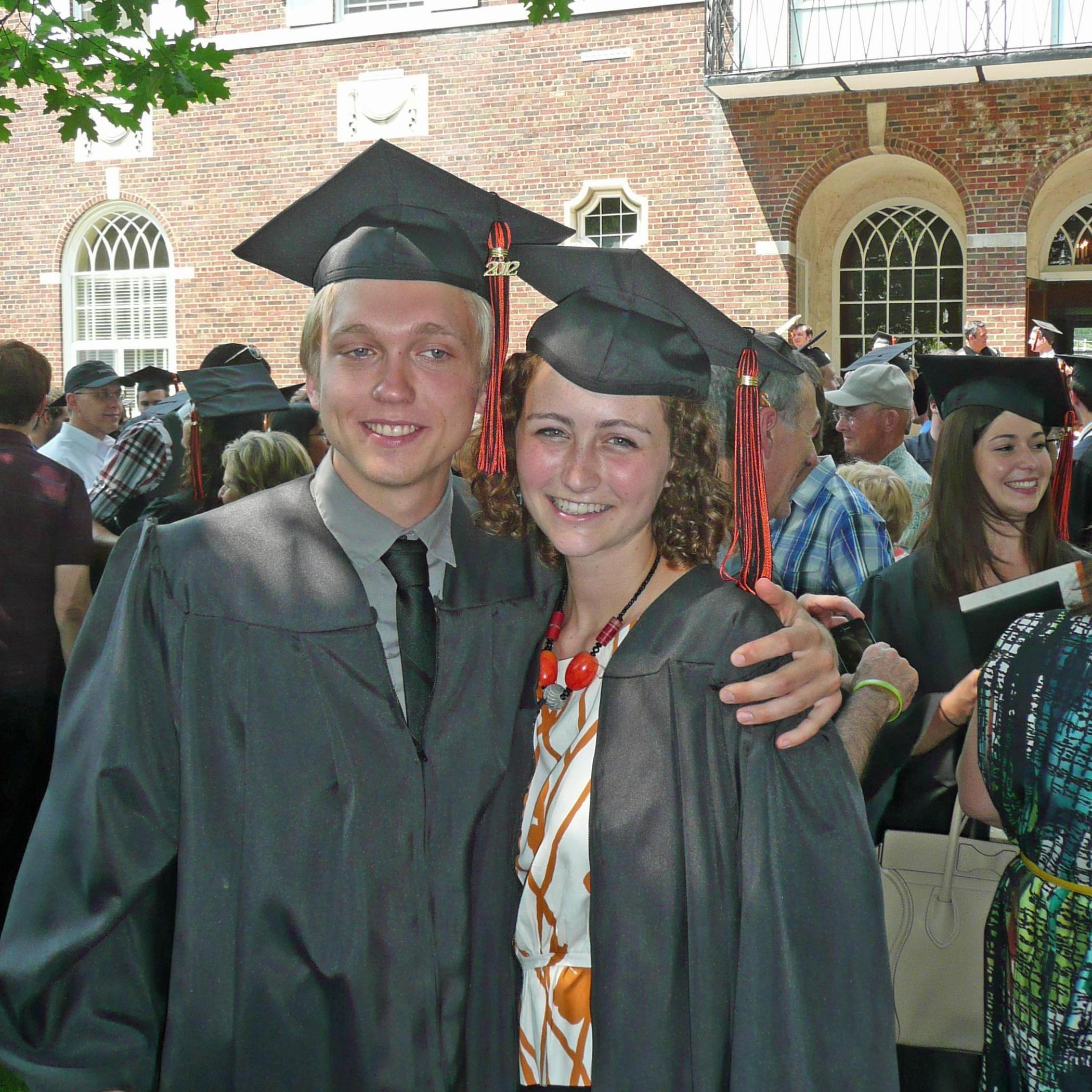 In spring 2012 we graduated from Kalamazoo College!