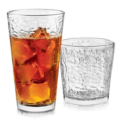 Libbey Frost Glass 16pc Drinkware Set