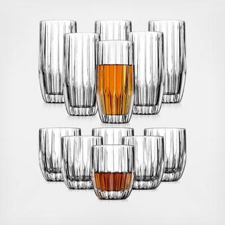 Fold Assorted 12-Piece Glass Set
