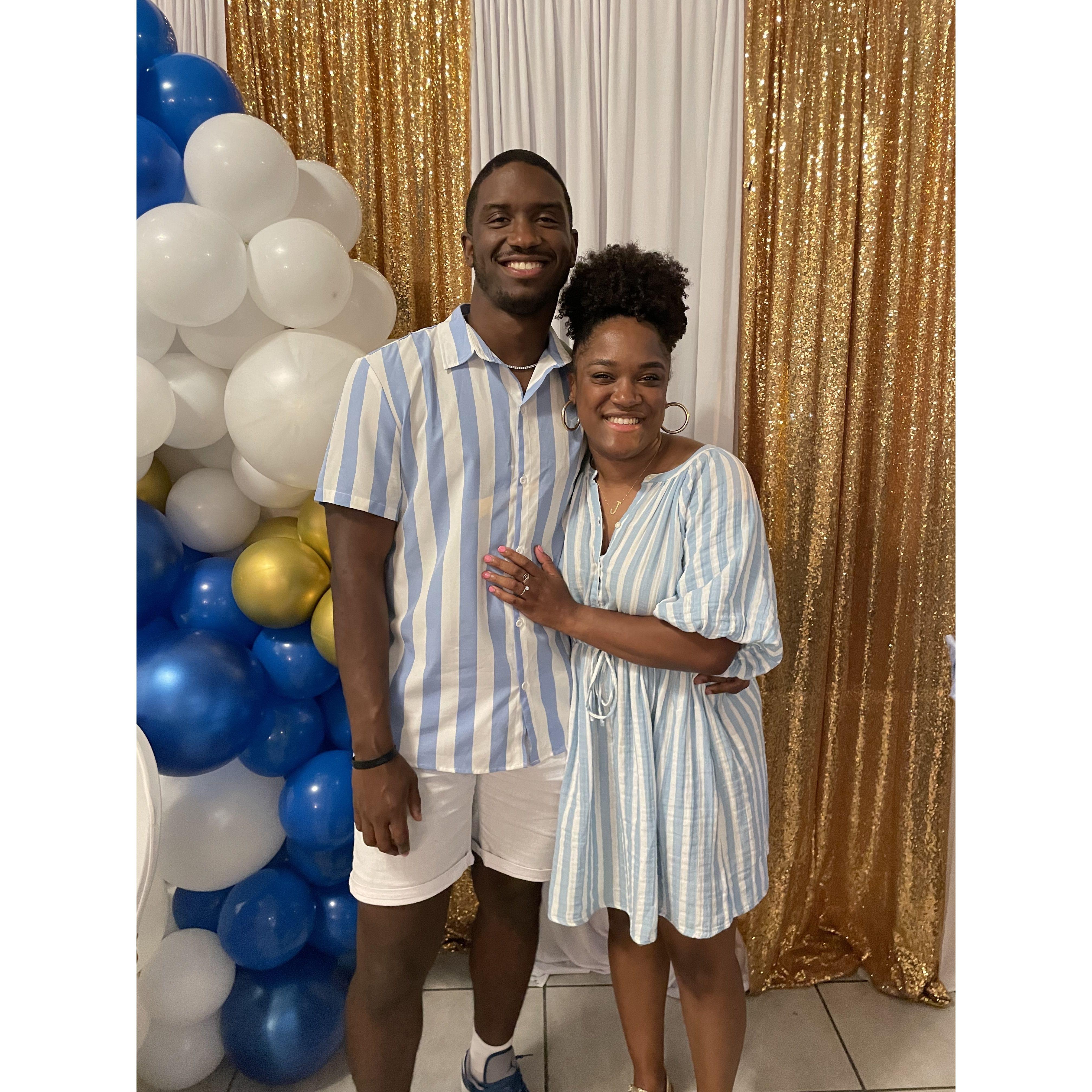 the day we got engaged