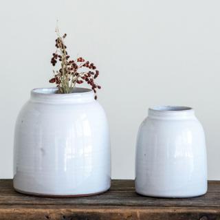 2-Piece Terracotta Vase Set