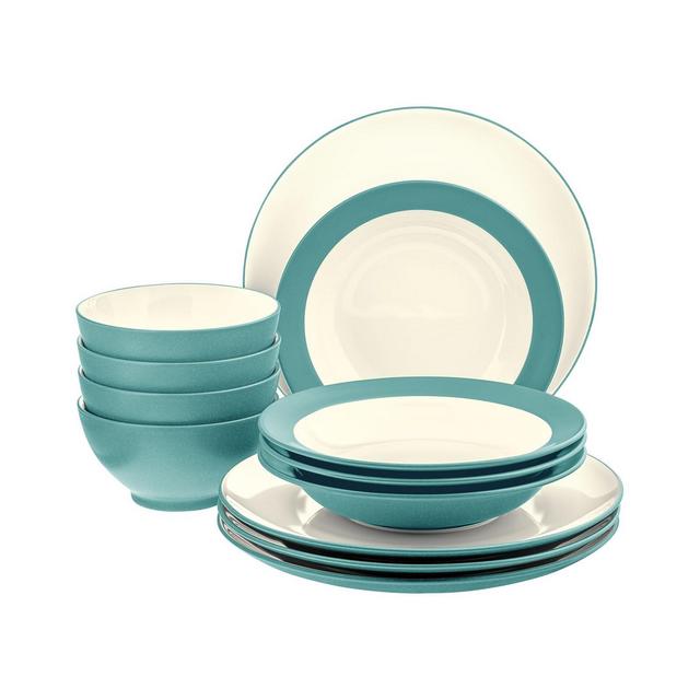 Noritake Colorwave Coupe 12-Piece Dinnerware Set, Service for 4, Created For Macy's