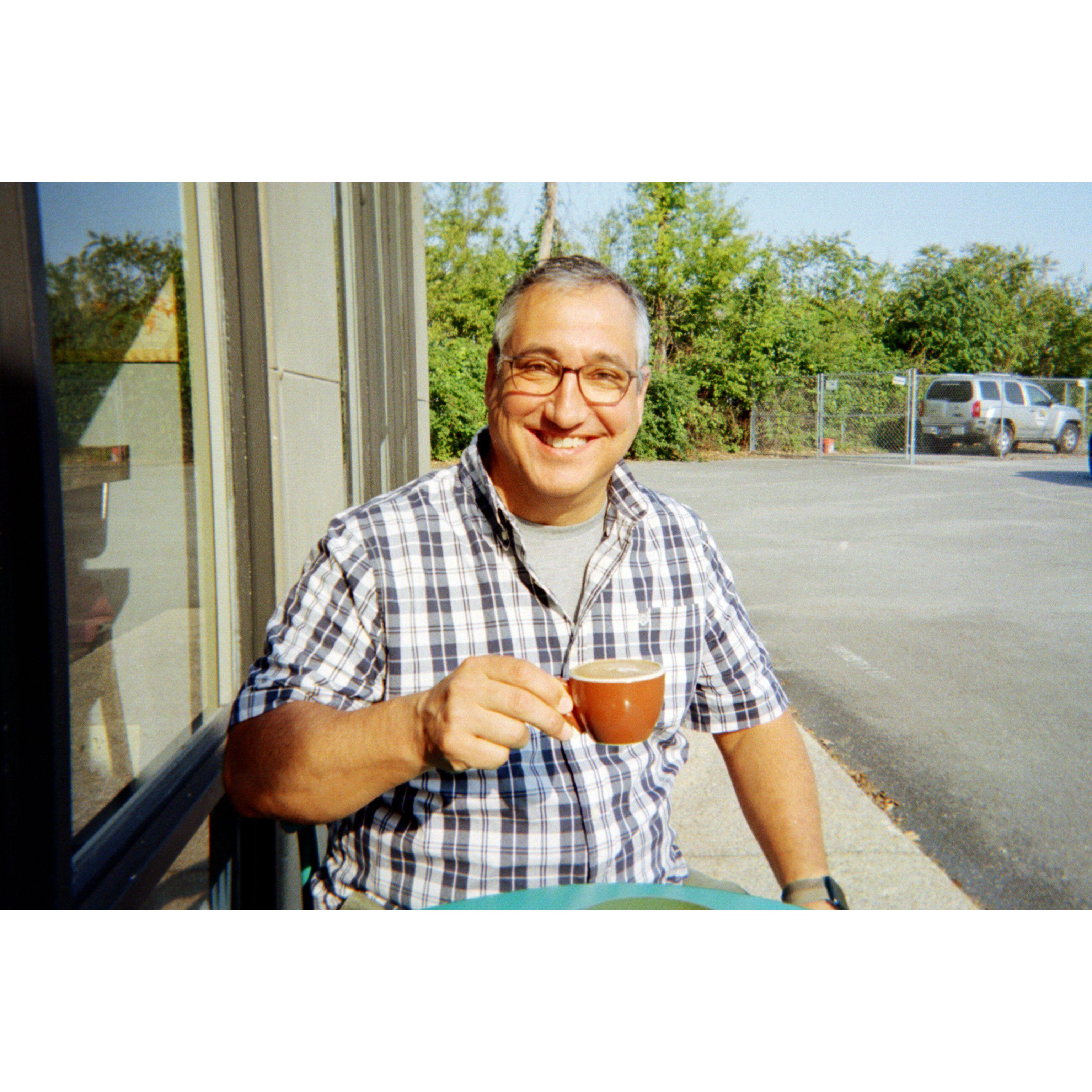 Davis asking my dad for permission!