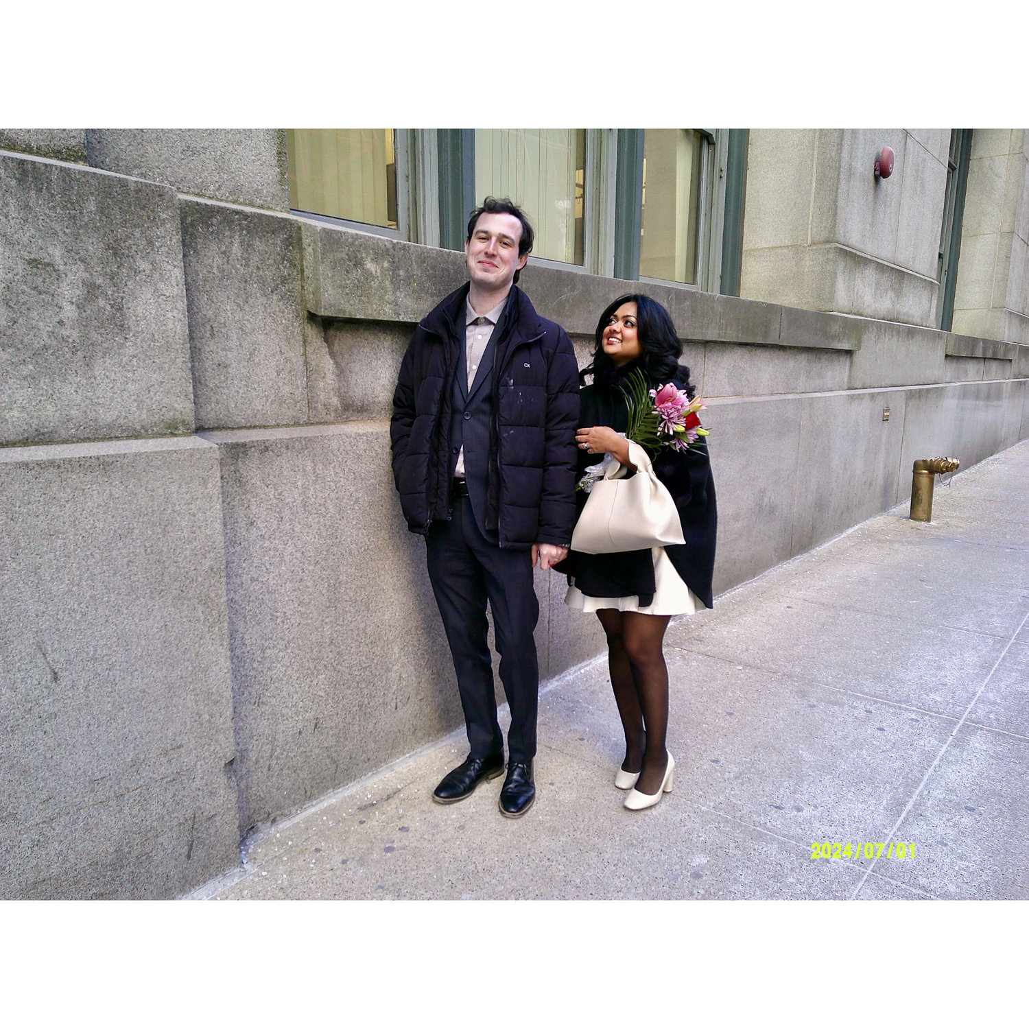 Right after we got legally married!