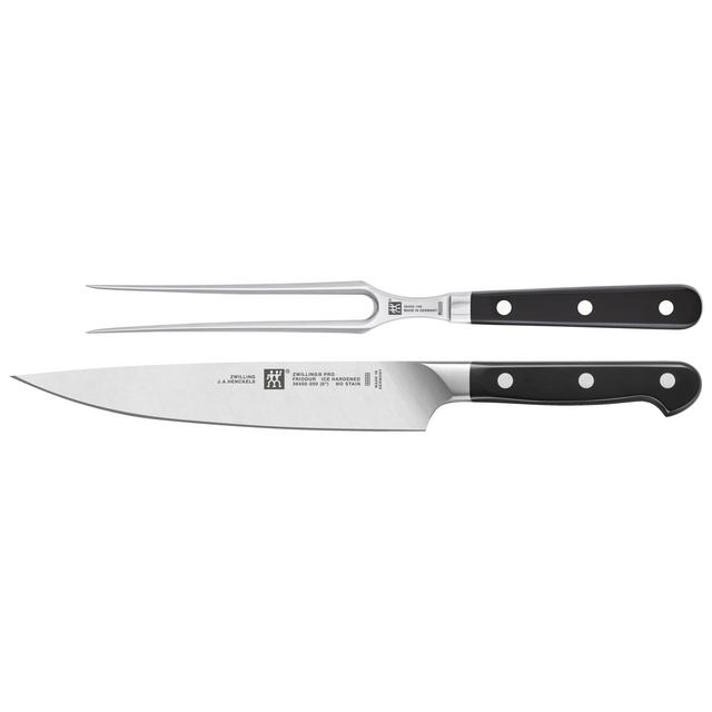 ZWILLING Pro2-pc Carving Knife & Fork Set