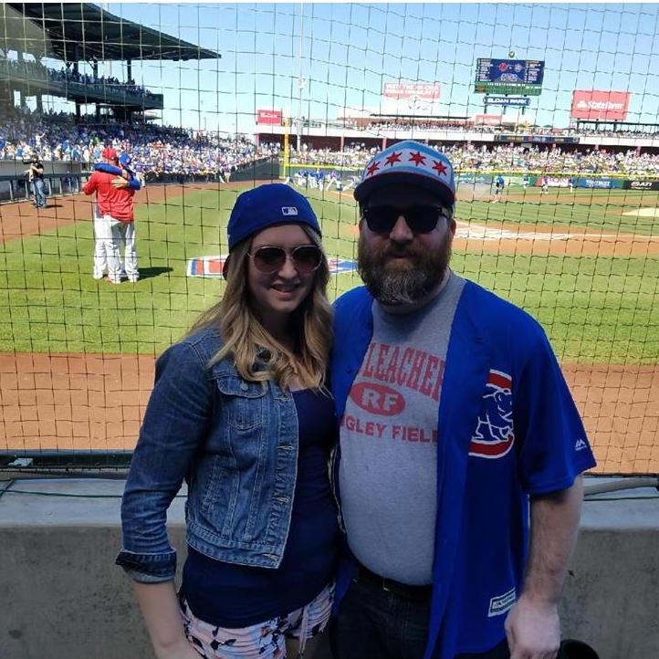 Spring Training with Doug, Ethan, and their lovely ladies. Spring 2018.