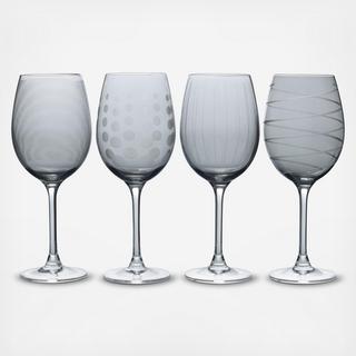 Cheers White Wine Glass, Set of 4