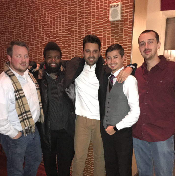 Surprise boys' visit in DC!