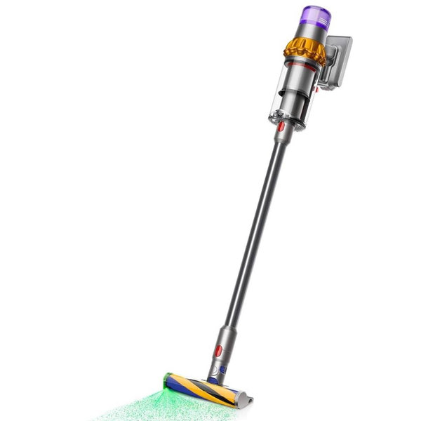 Dyson V15 Detect Cordless Vacuum Cleaner, Yellow/Nickel