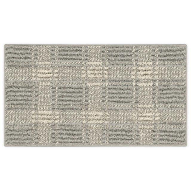 Bee & Willow™ Home Plaid 2'6 x 3'9 Accent Rug in Grey/Cream