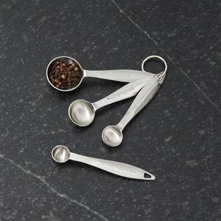 Stainless Steel Measuring Spoons, Set of 4