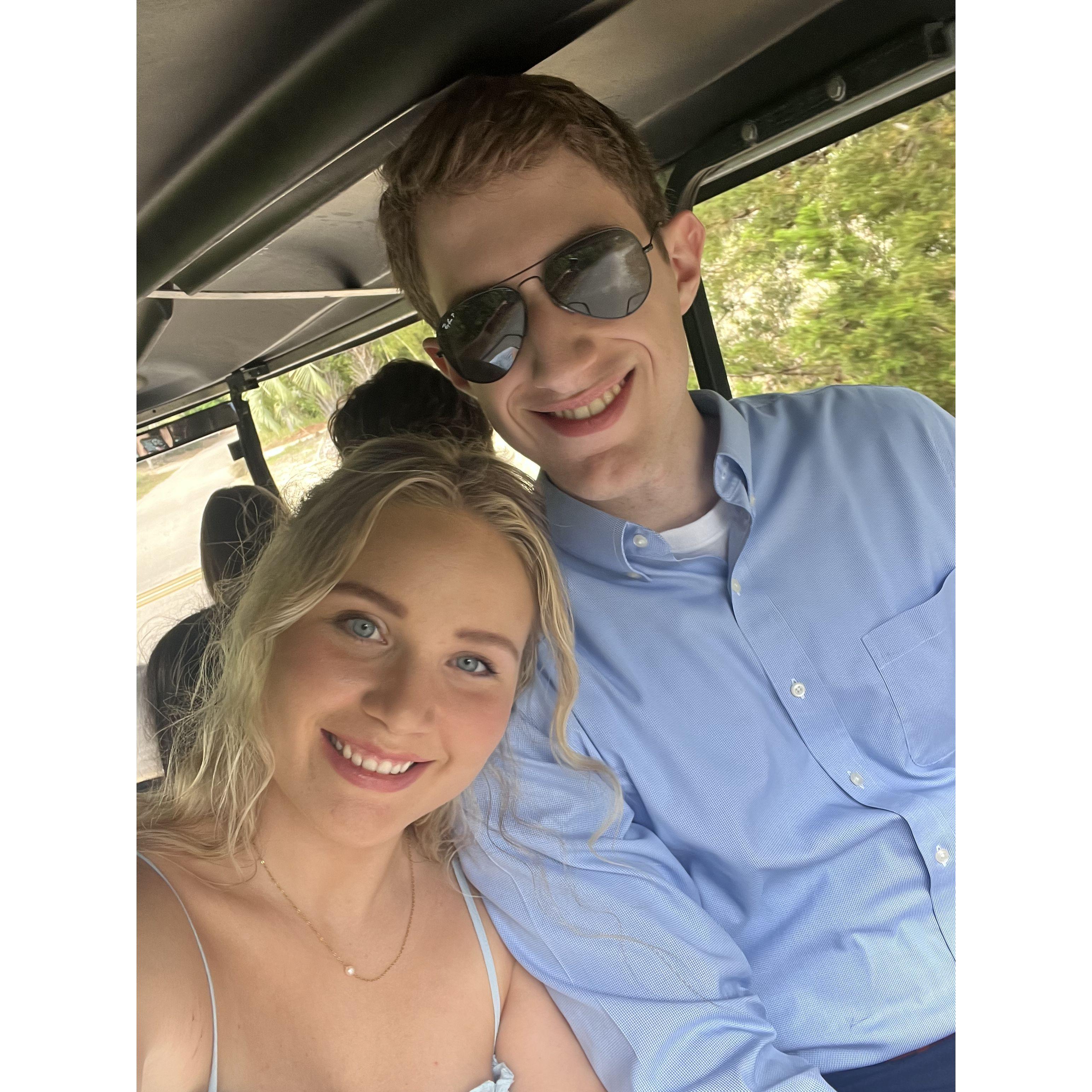 Celebrating Emily's Wedding.