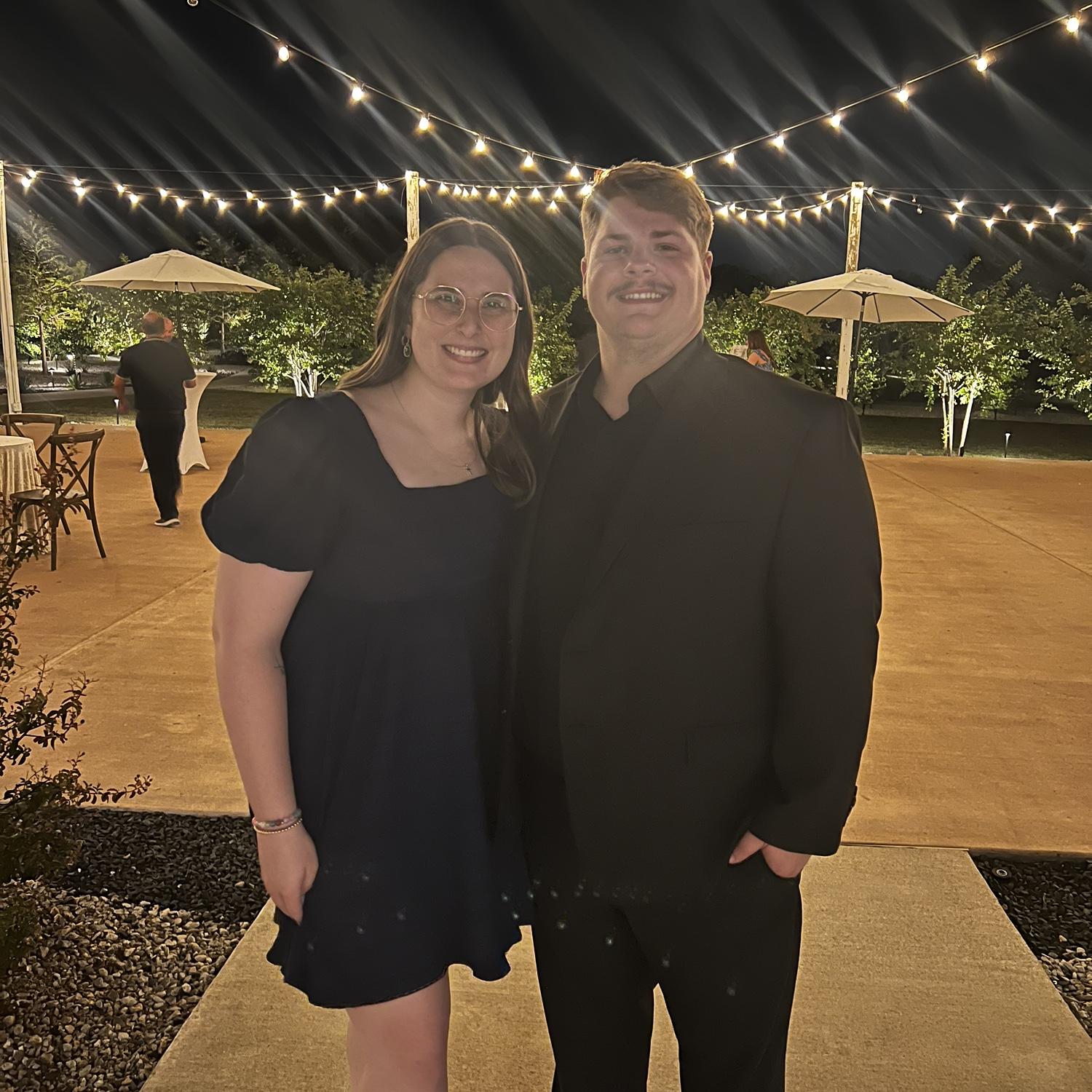 Our second trip to Texas to watch Nate's best friend get married!