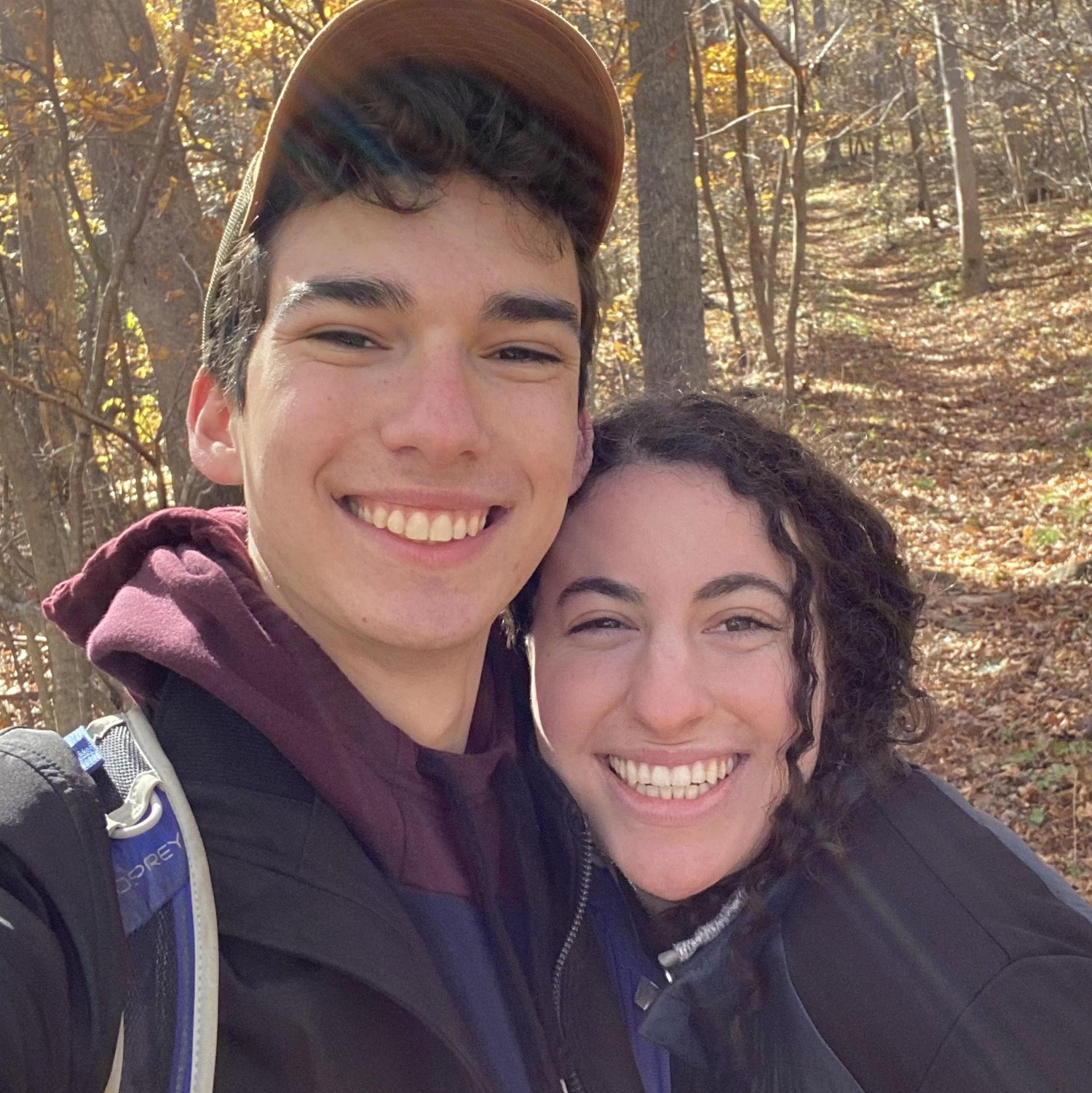 Our first hike together (2022)