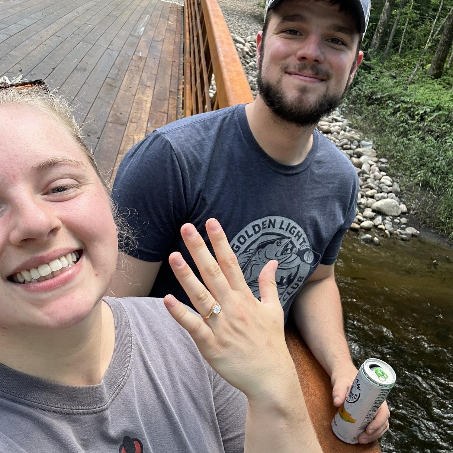 The proposal spot!