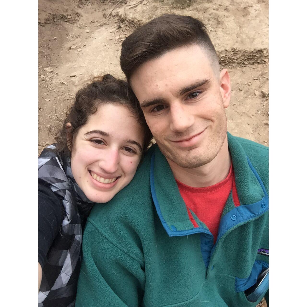 When he realized I love to hike