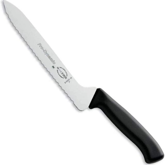 F Dick 8505518 Pro-Dynamic Offset Bread/Utility Knife 7" blade high carbon steel