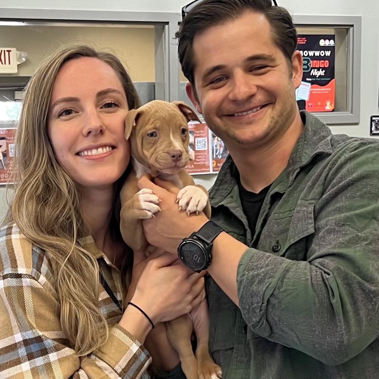 The day we adopted Daisy
