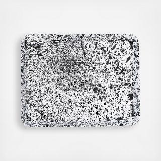 Splatter Enamelware Baking Tray
