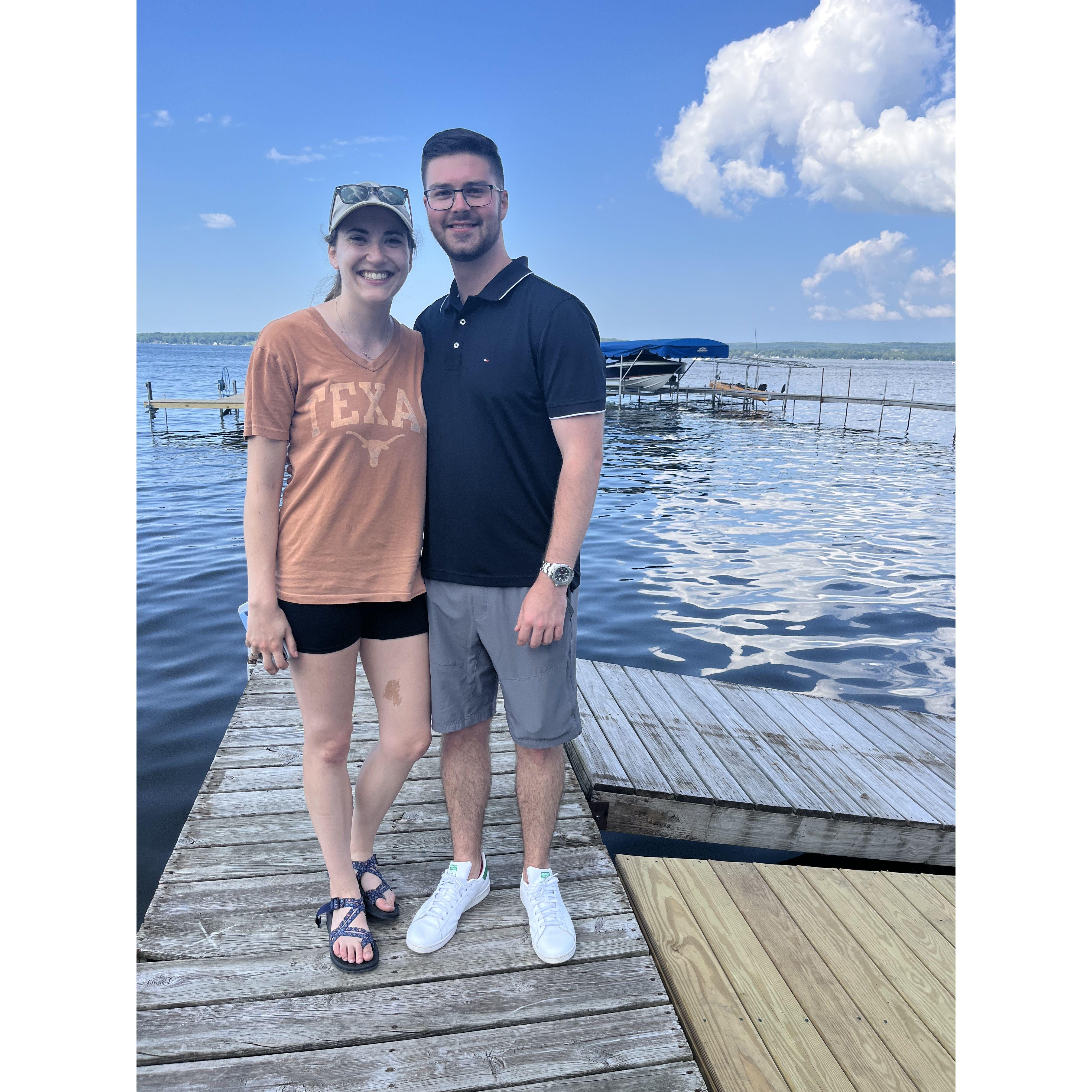 Visiting the Chautaqua Institution in June of 2023 - Aaron spent 2 formative summers there. Bethany also visited Aaron's home in Syracuse for the first time, meeting all of his siblings