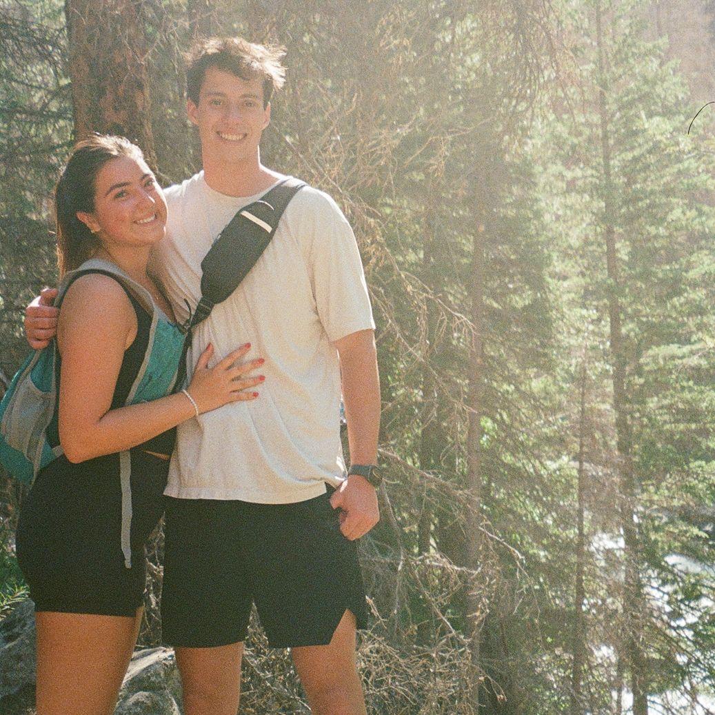 One of our favorite activites as a couple is hiking!