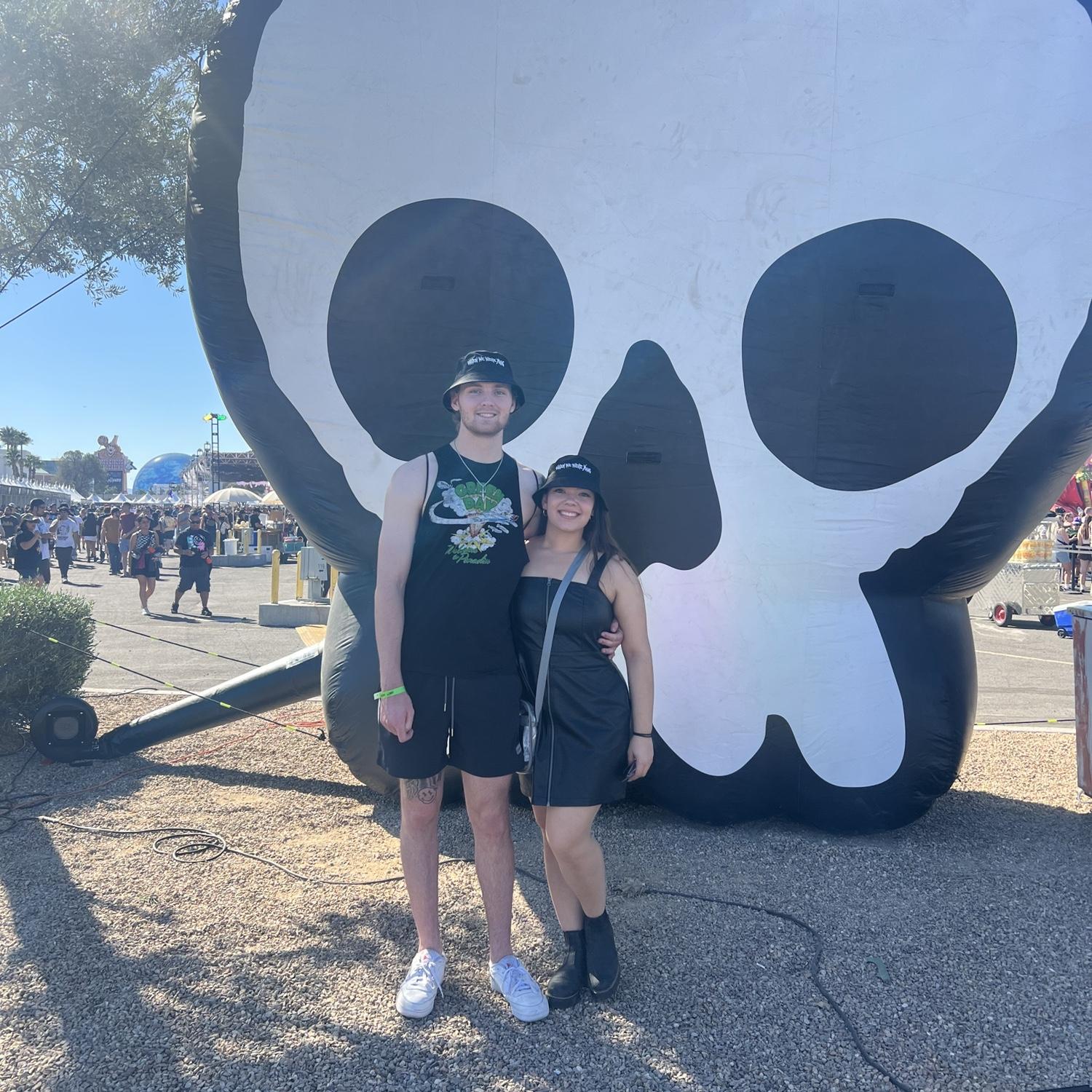 Las Vegas trip where we officially became a couple