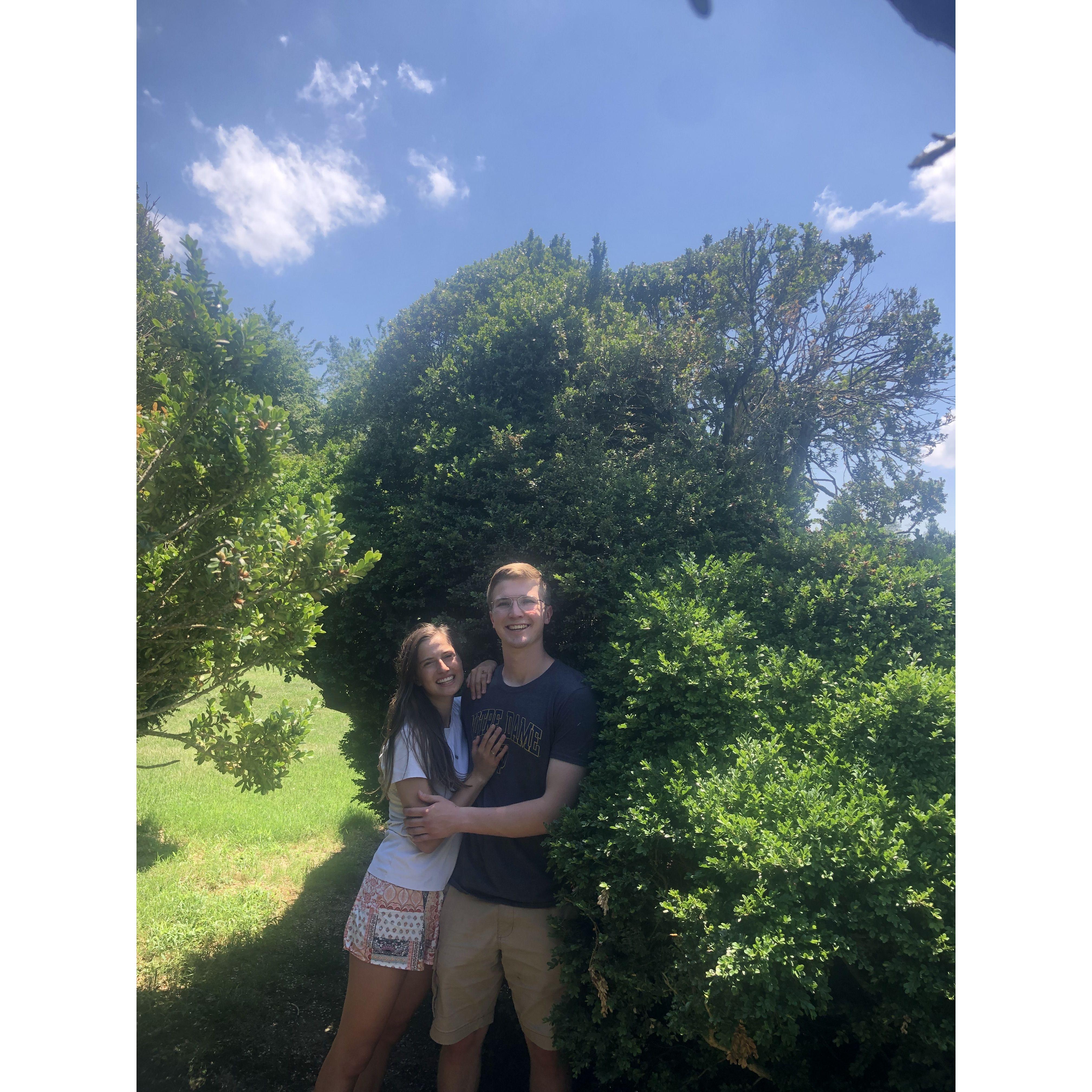 Taken at Swan Harbor Farm about a year before Lizzy and Peter's wedding date