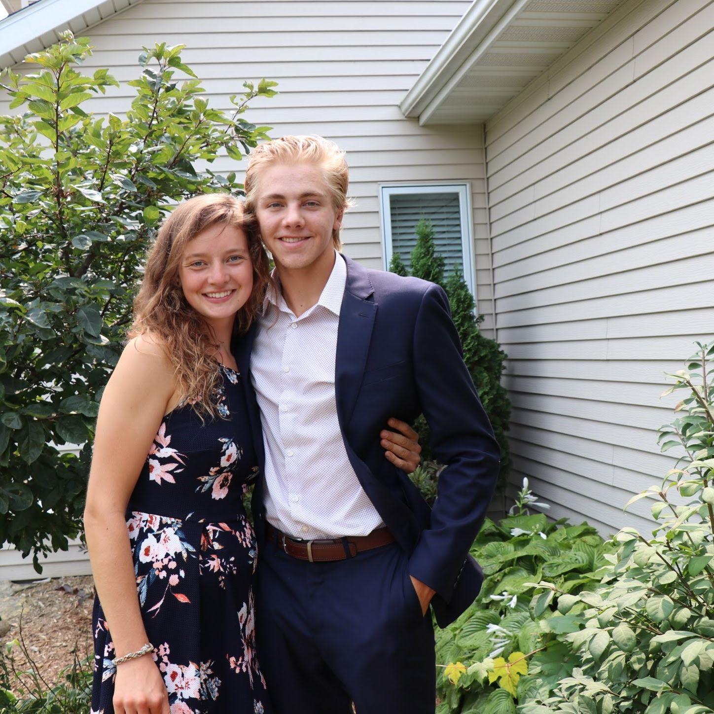 The first wedding we attended as a couple!