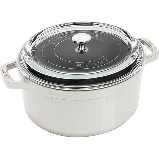 Food52 x Staub Braiser with Lid, 3.5QT, 3 Colors, Stainless Steel or Brass  Knob on Food52