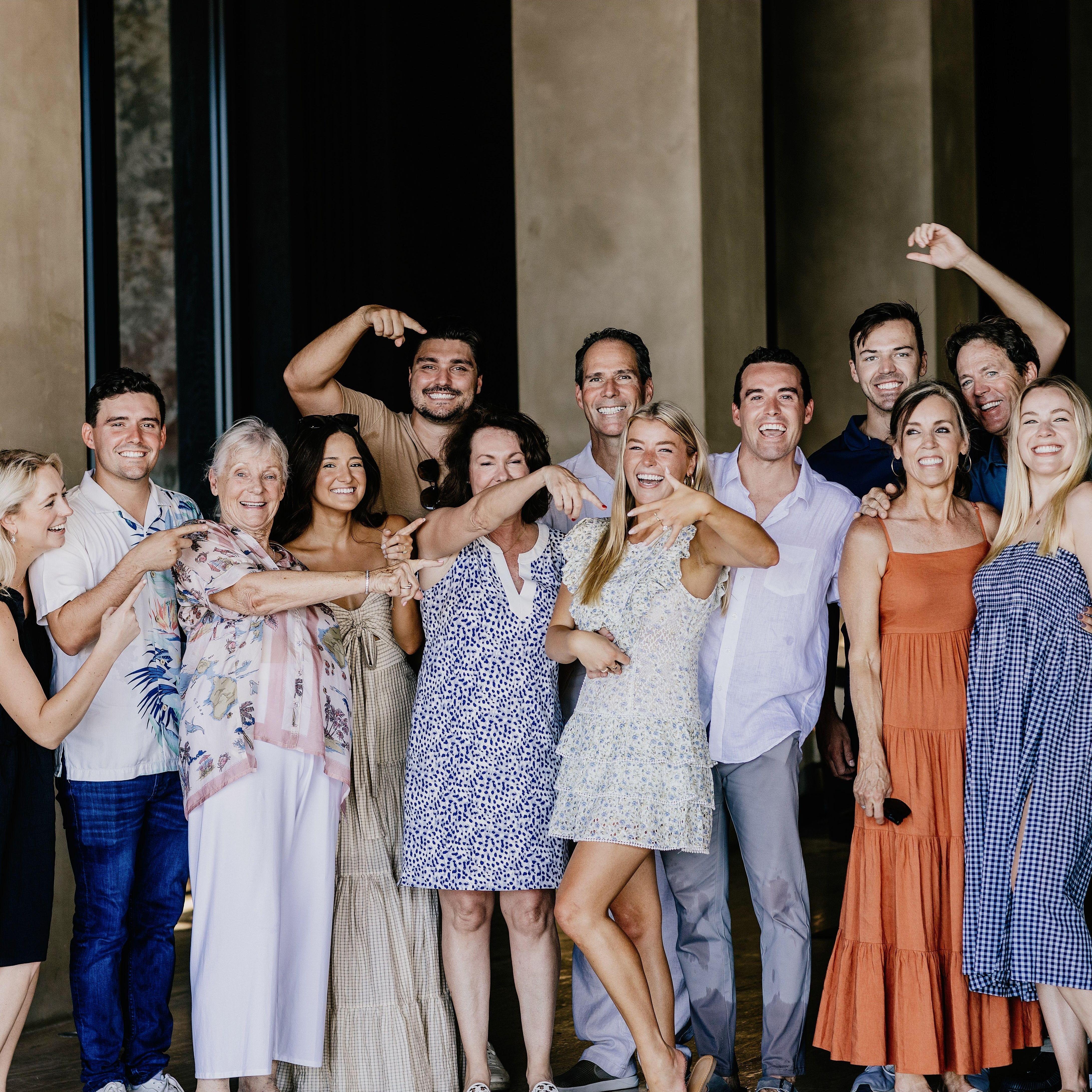 Colton surprised Tristan with all of their loved ones at the proposal!