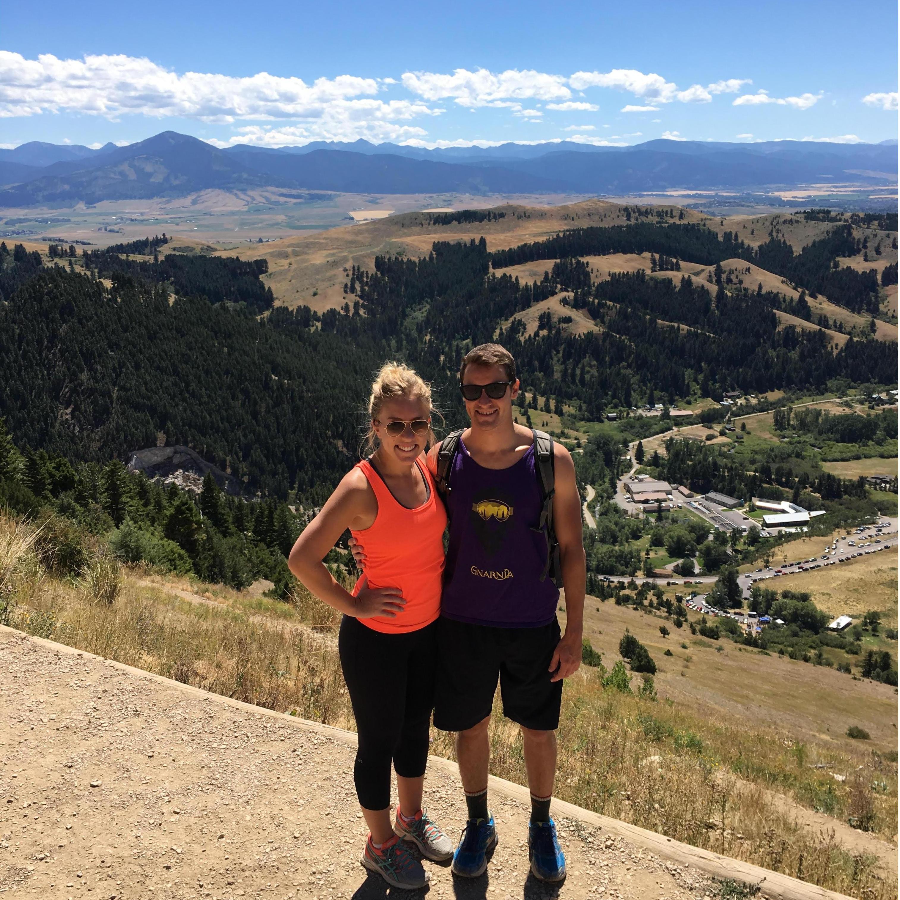 Our first hike in Montana