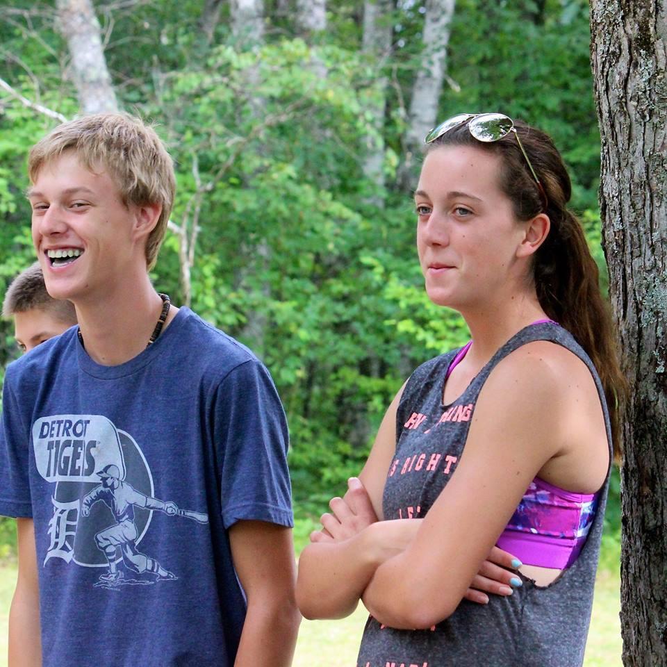 This picture was taken the summer before we started dating.