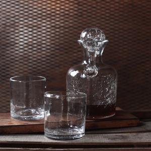 Lexington Glassworks DECANTER AND ROCKS GLASS SET