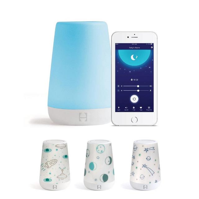 Hatch Baby Rest Night Light, Sound Machine and Time-to-Rise with Coverlets (Moon Walk)