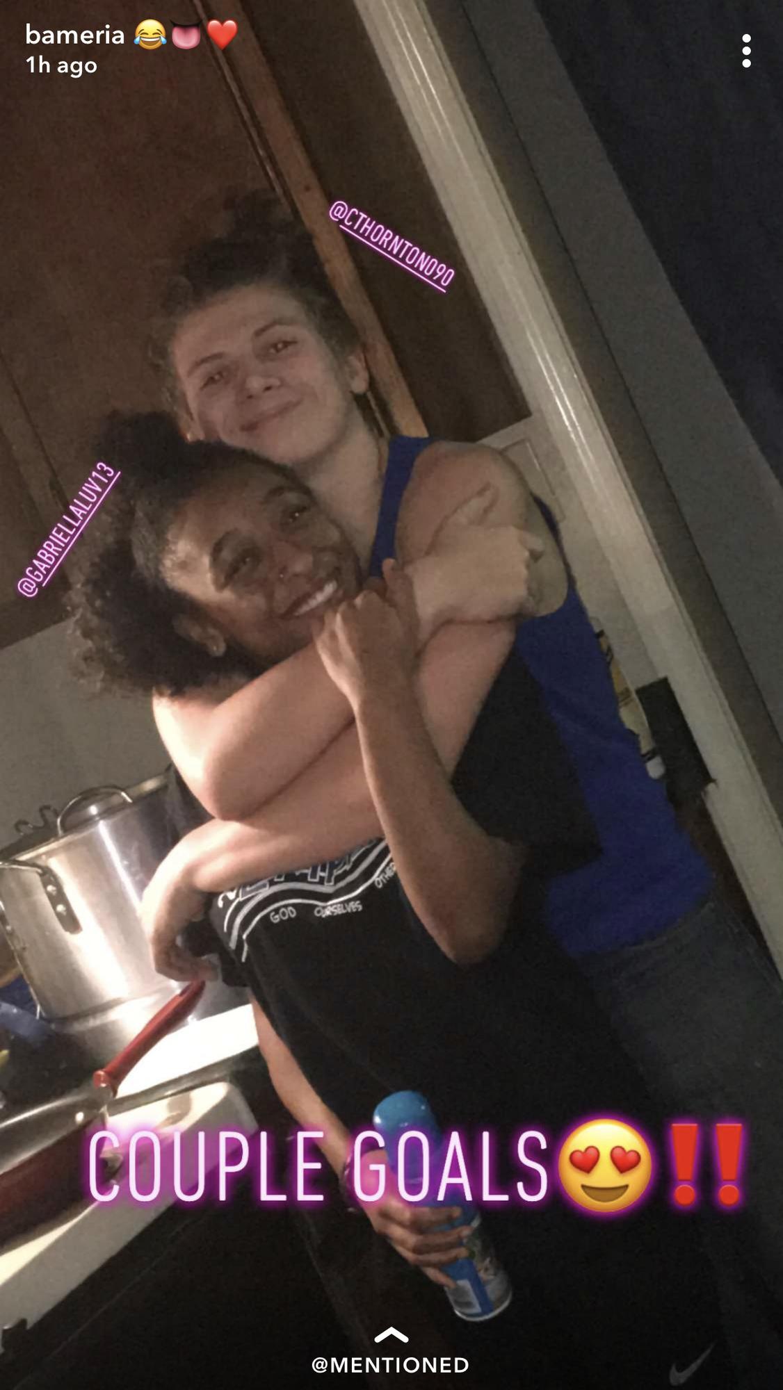 us mid making pancakes for a school project💕