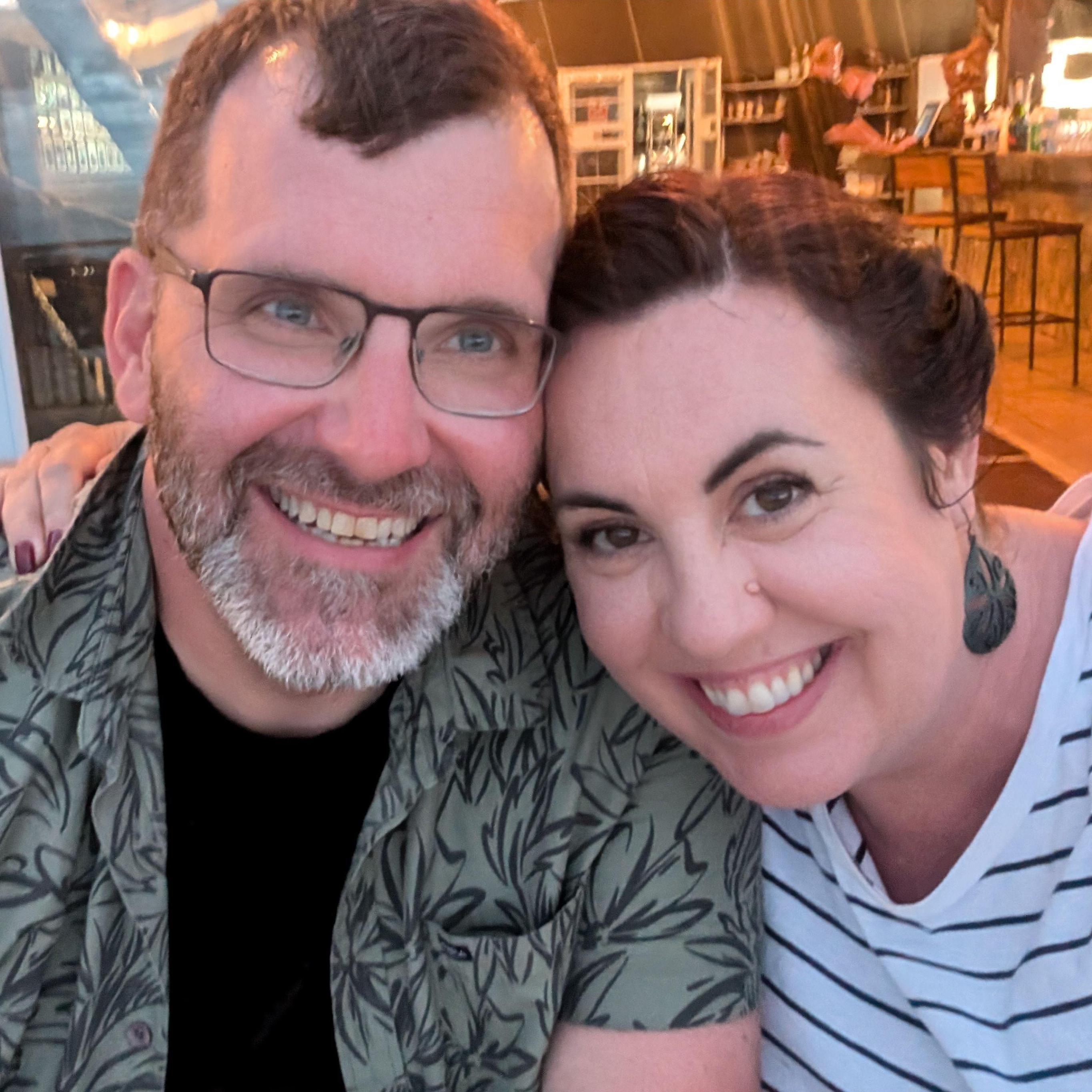 Fancy dinner on our last night in PR