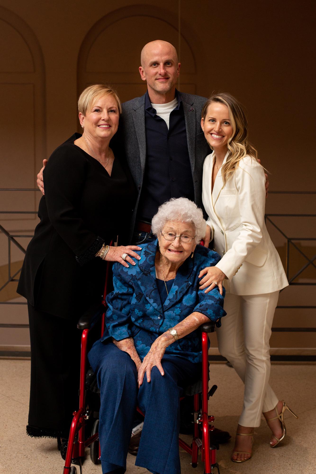 Britt’s Grandma Terrell (looking amazing at 100)