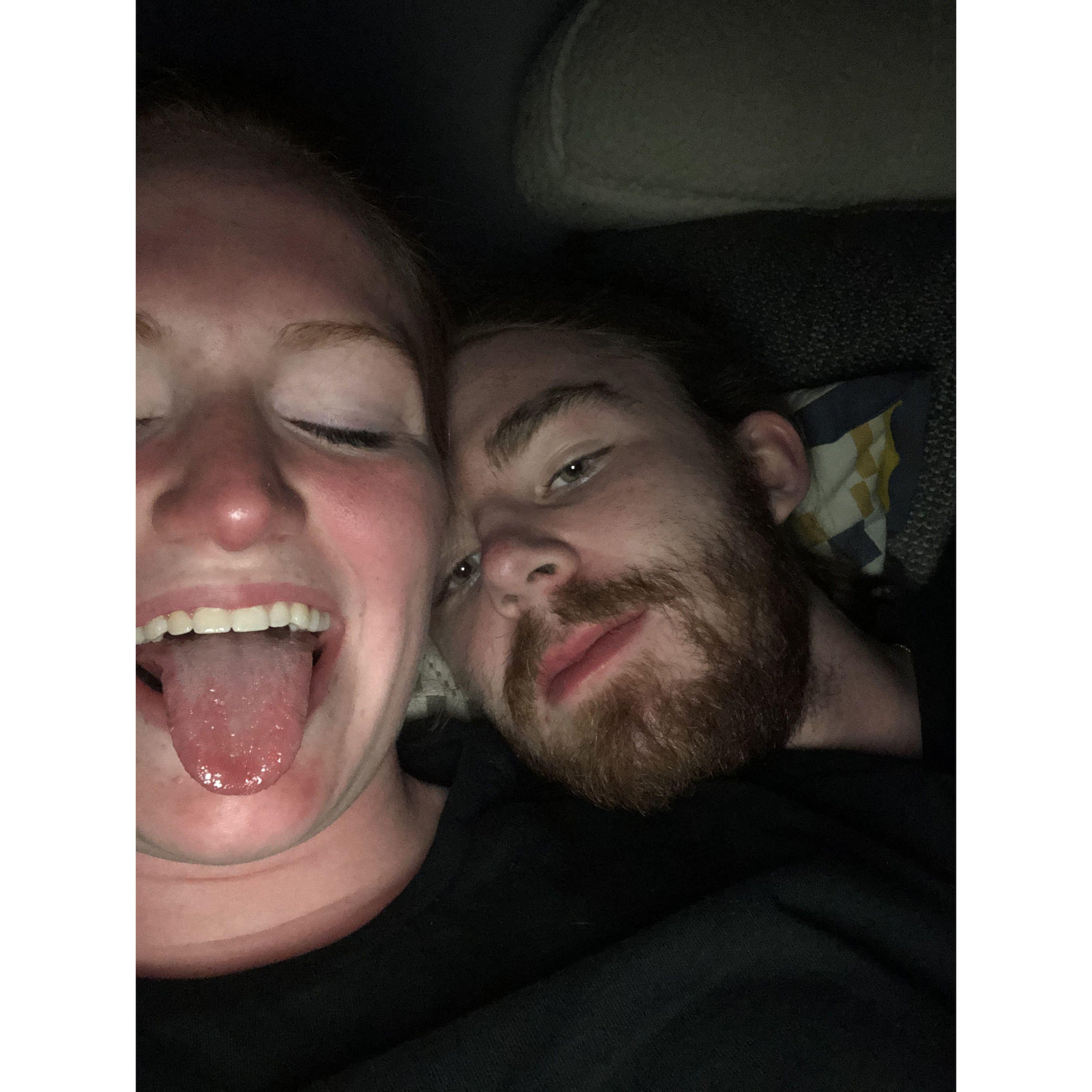 Our first picture TOGETHER ever!