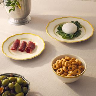 Giovanna 12-Piece Dinnerware Set with Cereal Bowl